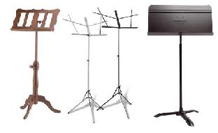 assorted music stands