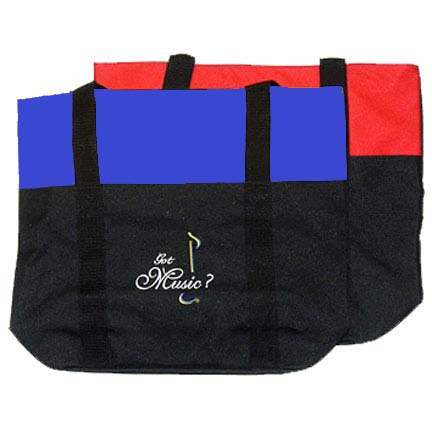 Music tote bag